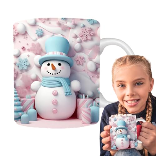 3D-Weihnachtstassen-Tasse, Lustige 3D-Weihnachtstassen -Keramik-Kaffeetasse, 3D-Weihnachtstassen -Kaffeetasse,Geburtstagsgeschenke, Weihnachtsfeierzubehör von demaxiyad