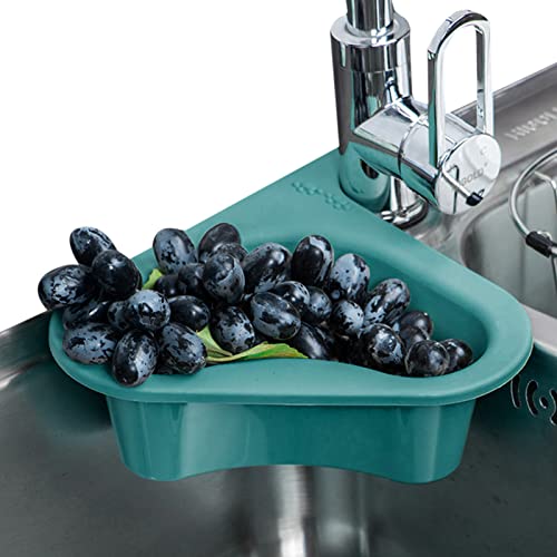 Multifunktionaler Hängender Dreieckiger Kitchen Swan Abflusskorb Sieb Spülbecken Sink Drain Basket Ohne Löcher Und Wiederverwendbar, Geeignet Für Küchenspüle von demaxiyad