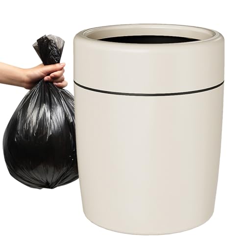 demaxiyad Abfalleimer für Badezimmer | Mülleimer für Toilette – dekorativer Mülleimer für Innen Außen Ecke Schlafzimmer Wohnung von demaxiyad