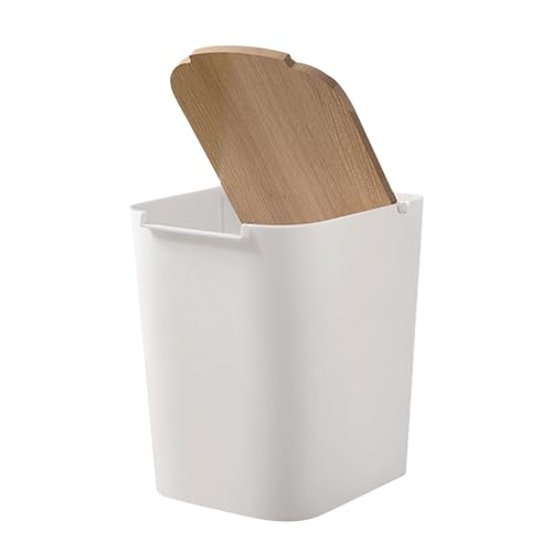 demaxiyad Abfalleimer mit drehbarem Deckel, Papierkorb mit Deckel | Abfalleimer mit drehbarem Deckel für Haushaltsboden, Abfallbehälter mit großem Fassungsvermögen für Papierabfälle im Innenbereich demaxiyad Abfalleimer mit drehbarem Deckel, Papierkorb mit Deckel | Abfalleimer mit drehbarem Deckel für Haushaltsboden, Abfallbehälter mit großem Fassungsvermögen für Papierabfälle im Innenbereich von demaxiyad