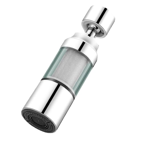 demaxiyad Badspülenfilter, Wasserfilter für Waschbecken, Wasserhahn-Wasserfilter aus Edelstahl, 3 Wasserauslassmodi, natürliche Mineralfiltration, demaxiyad Badspülenfilter, Wasserfilter für Waschbecken, Wasserhahn-Wasserfilter aus Edelstahl, 3 Wasserauslassmodi, natürliche Mineralfiltration, von demaxiyad