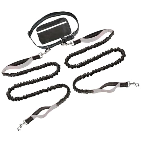 demaxiyad Befestigungskabel für Hunde – reflektierendes Kabel für 2 Hunde | verstärkte Leine aus Nylon mit reflektierenden Streifen für Dressur, Spaziergang, Camping demaxiyad Befestigungskabel für Hunde – reflektierendes Kabel für 2 Hunde | verstärkte Leine aus Nylon mit reflektierenden Streifen für Dressur, Spaziergang, Camping von demaxiyad
