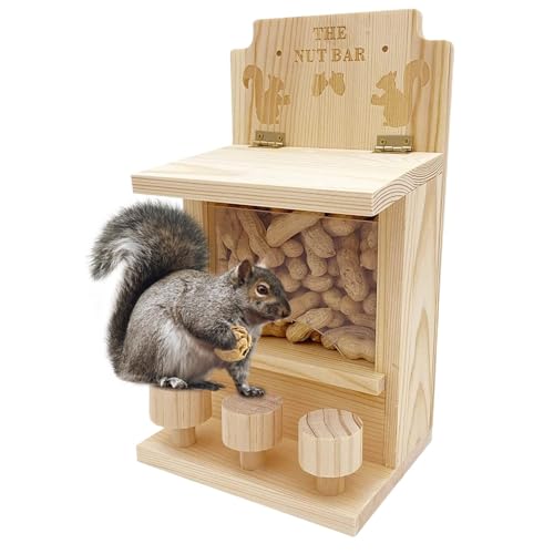 demaxiyad Eichhörnchen Picknick Tisch Futterstation | 3 Hocker Nussstange Eichhörnchen Futterspender Eichhörnchen Futterspender | Mehrzweck-Chipmunk Feeder Eichhörnchen Snacker Feeder für demaxiyad Eichhörnchen Picknick Tisch Futterstation | 3 Hocker Nussstange Eichhörnchen Futterspender Eichhörnchen Futterspender | Mehrzweck-Chipmunk Feeder Eichhörnchen Snacker Feeder für von demaxiyad