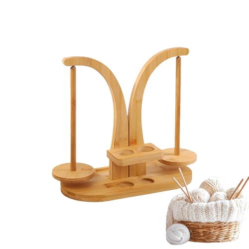 demaxiyad Garnroller - Magnetischer Wollknäuelwickler - Häkelzubehör Mit Rotierender Doppelspindel Rolle Für Handarbeiten Für Heimwerker demaxiyad Garnroller - Magnetischer Wollknäuelwickler - Häkelzubehör Mit Rotierender Doppelspindel Rolle Für Handarbeiten Für Heimwerker von demaxiyad