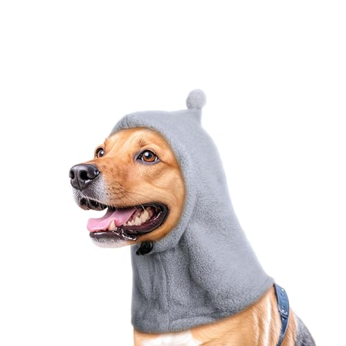demaxiyad Gehörschutz für Hunde, Ohrenschützer für Hunde, warm, Herbst und Winter, für Haustiere, warm und verstellbar, Hut von demaxiyad