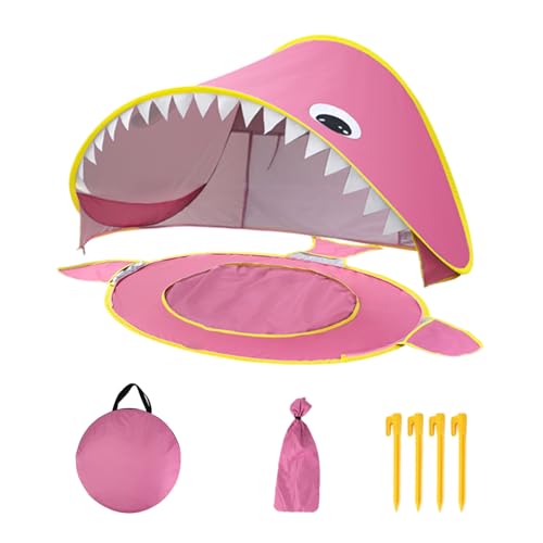 demaxiyad Innenzelt für das Spielzelt – Cartoon Beach Shade Boopy – Playhouse, faltbar, wasserdicht, UV-Schutz, integrierter Pool für Picknicks beim Camping demaxiyad Innenzelt für das Spielzelt – Cartoon Beach Shade Boopy – Playhouse, faltbar, wasserdicht, UV-Schutz, integrierter Pool für Picknicks beim Camping von demaxiyad