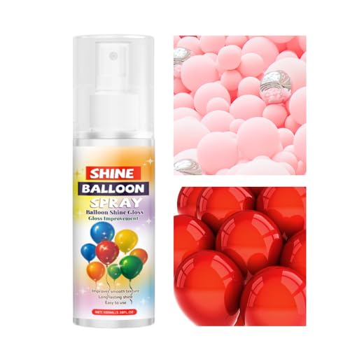 demaxiyad Intensives Glanzspray für Luftballons | dekorativer strahlender Nebel | gleichmäßiger Glanz für Hochzeit, Haus und Veranstaltungen demaxiyad Intensives Glanzspray für Luftballons | dekorativer strahlender Nebel | gleichmäßiger Glanz für Hochzeit, Haus und Veranstaltungen von demaxiyad