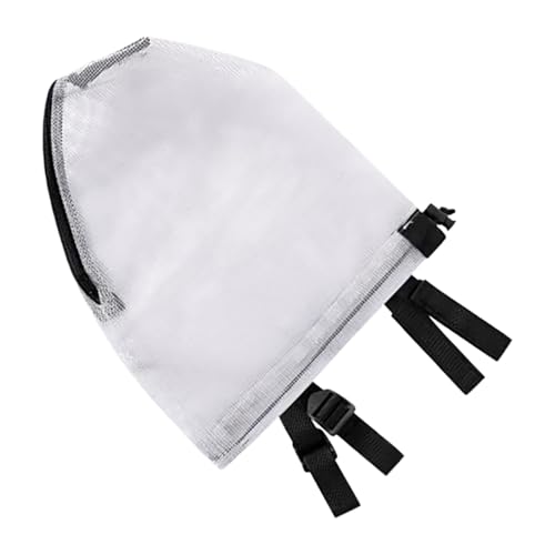 demaxiyad Kopfschutz für Hunde – Tragbares Sicherheitsnetz für den Kopf des Hundes mit Mundreißverschluss | Atmungsaktive Kapuze für kleine Hunde, Chihuahuas, Dackel, für Wandern und Abenteuer im von demaxiyad