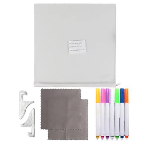 demaxiyad LED-Acryl-Schreibtisch, schalten Sie die trocken abwischbare Karte ein | weißes Zeichenbrett für den Schreibtisch, Acryl-Licht, beleuchtete LED-Board, trocken abwischbar für Küche demaxiyad LED-Acryl-Schreibtisch, schalten Sie die trocken abwischbare Karte ein | weißes Zeichenbrett für den Schreibtisch, Acryl-Licht, beleuchtete LED-Board, trocken abwischbar für Küche von demaxiyad