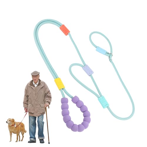 demaxiyad Lange Leine für Hunde, verstellbare Leine aus Seil – verstärktes Geschirr, gepolstert, sicheres Design, für Wandern, Camping, Training demaxiyad Lange Leine für Hunde, verstellbare Leine aus Seil – verstärktes Geschirr, gepolstert, sicheres Design, für Wandern, Camping, Training von demaxiyad