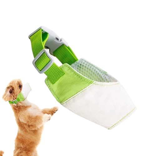 demaxiyad Muzle für große Hunde, Schnauze für Hunde, Muzzle des Hundes, wasserdicht, atmungsaktiv, Haustierbedarf aus Netzstoff, verstellbarer Munddeckel für kleine demaxiyad Muzle für große Hunde, Schnauze für Hunde, Muzzle des Hundes, wasserdicht, atmungsaktiv, Haustierbedarf aus Netzstoff, verstellbarer Munddeckel für kleine von demaxiyad