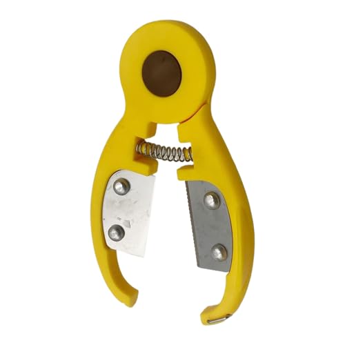 demaxiyad Nusszange, Schälzange für Nüsse und Kastanien - Ergonomische Kastanienschere, Walnusszange mit rutschfestem Griff, effektiver Kastanienöffner, für die von demaxiyad