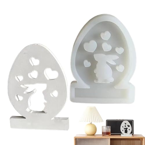 demaxiyad Osterhasen-Harzformen, Kaninchen-Silikonharzform | Osterhasen Süßigkeiten Form - Hasenharz Gießform Flexibel und Geburtstag demaxiyad Osterhasen-Harzformen, Kaninchen-Silikonharzform | Osterhasen Süßigkeiten Form - Hasenharz Gießform Flexibel und Geburtstag von demaxiyad