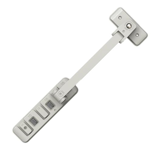 demaxiyad Schutz für Fensterverriegelung, Sicherheitsfensterstopper | Fensterstopper mit starkem Klebstoff, Sicherheitsschloss zum Schutz von Fensterschlössern von demaxiyad