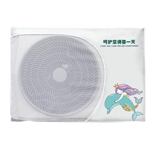 demaxiyad Schutzhülle für Klimagerät – Komplettschutzhülle für Außeneinheiten | Zubehör für Klimaanlage mit Netz für Wärmeableitung, alle Jahreszeiten demaxiyad Schutzhülle für Klimagerät – Komplettschutzhülle für Außeneinheiten | Zubehör für Klimaanlage mit Netz für Wärmeableitung, alle Jahreszeiten von demaxiyad