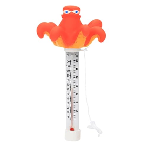 demaxiyad Thermoskop für Pool, Cartoon, schwimmend, Animals Pool Temperatur Monitor – -Zähler, Wassertemperaturzähler, Thermoskop für Tiere, für Schwimmbäder, Badewanne von demaxiyad