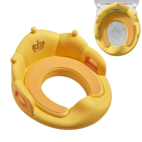 demaxiyad Töpfchenlernsitz für Baby Töpfchenlernsitz | Toilettensitz | Rutschfestes Toilettensitzkissen in Kronenform | Toilettenring von demaxiyad