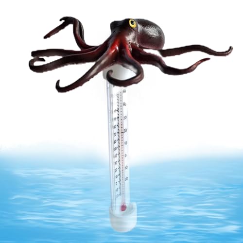 demaxiyad Wasser Thermometer - Tiercartoon Badethermometer Für,Großes Pool Thermometer Für Schwimmbad Familie See Badewanne Spa Thermalbad Drinnen Draußen Zuhause von demaxiyad