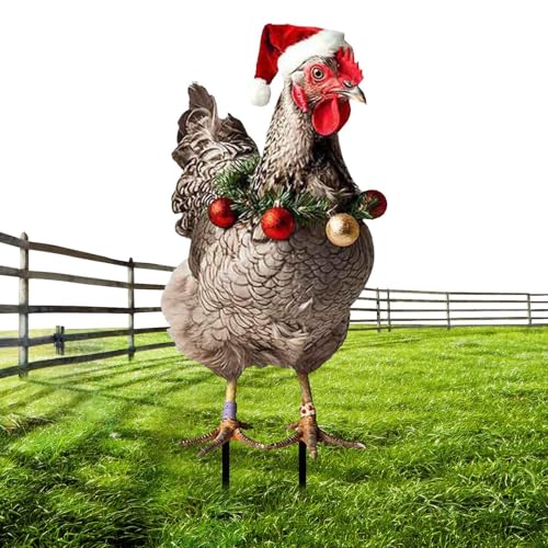 demaxiyad Weihnachts-Rasenheringe, Hähnchenhofheringe | Yard Signs Gartenheringe für Huhn | Gartendeko aus 2D-Acryl, Urlaubsheringe, Rasenornamente, Kunst demaxiyad Weihnachts-Rasenheringe, Hähnchenhofheringe | Yard Signs Gartenheringe für Huhn | Gartendeko aus 2D-Acryl, Urlaubsheringe, Rasenornamente, Kunst von demaxiyad