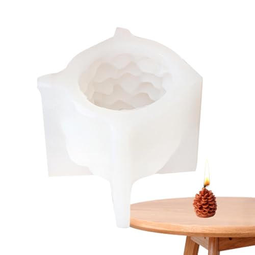 demaxiyad Weihnachtsbaumform aus Silikon, Weihnachtsbaumkerzenform - Kerzenformen in Form eines Weihnachtsbaums für die Kerzenherstellung | Silikon-Epoxidharzform aus von demaxiyad