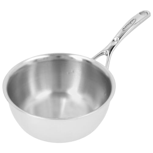 demeyere 7-Ply 1005384 Sauce Pan Conical 18 cm 1.5 Multi-Layered Material von demeyere