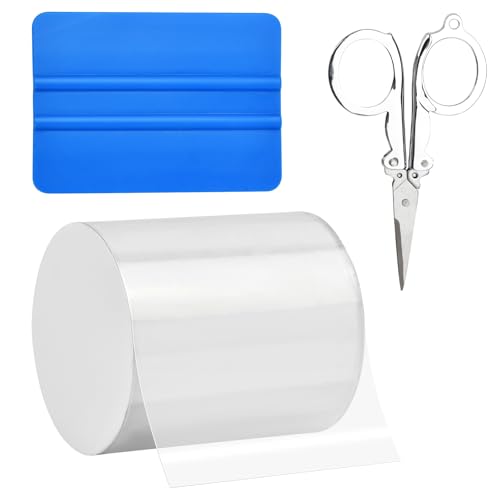 dentedeleao Pool Flicken Klebeband Unterwasser - Transparentes Wasserdichtes Klebeband für Optimale Poolflicken - Selbstklebend Unterwasser, Pool Flicken Leicht Gemacht von dentedeleao