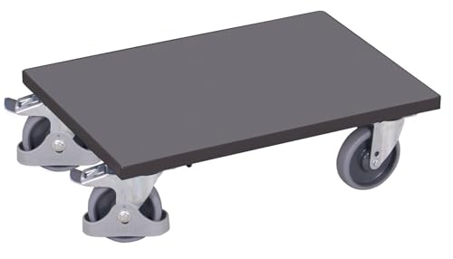 Cordes - Eurokasten-Roller 610x415 mm mit Bodenplatte anthrazit von der ROLLENDE SHOP