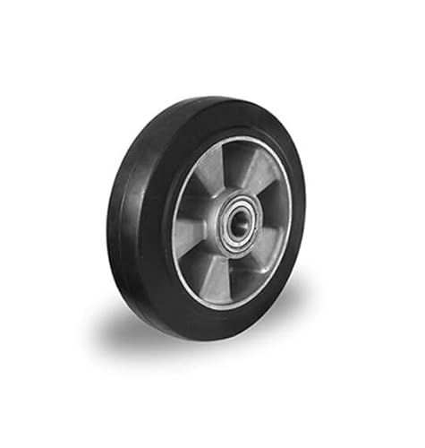 Einbaurad 125 mm Elastik "Schwerlast" von der ROLLENDE SHOP