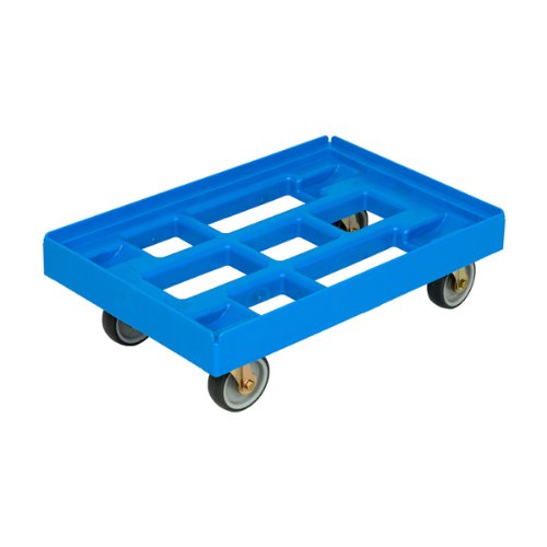 Transportroller 600 x 400 dunkelblau von der ROLLENDE SHOP