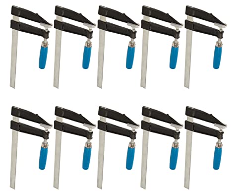 10 x Euro Schraubzwinge 300 x 120 mm Klemmzwinge Zwinge Handzwingen Spar-Set von der kleine Handwerker