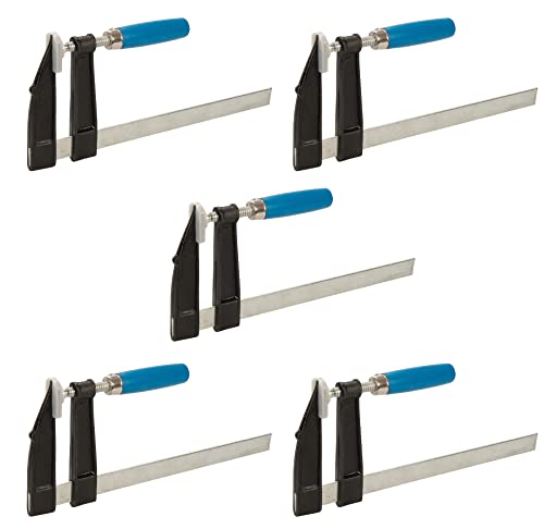 5 x Euro Schraubzwinge 300 x 120 mm Klemmzwinge Zwinge Handzwingen Spar-Set 5 x Euro Schraubzwinge 300 x 120 mm Klemmzwinge Zwinge Handzwingen Spar-Set von der kleine Handwerker