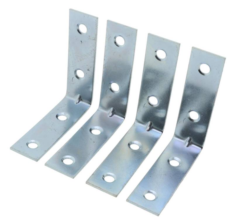 Winkelbeschlag 4 x Montagewinkel mit Schrauben 5 x 5 cm verzinkt von OTTO