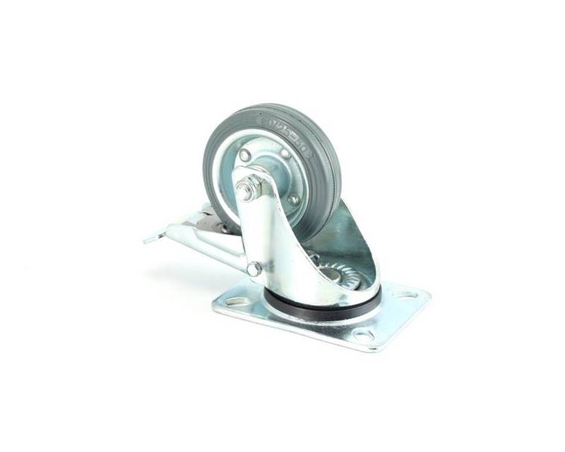 Lenkrolle Lenkrolle mit Gummirad und Bremse 80 x 25 mm von OTTO