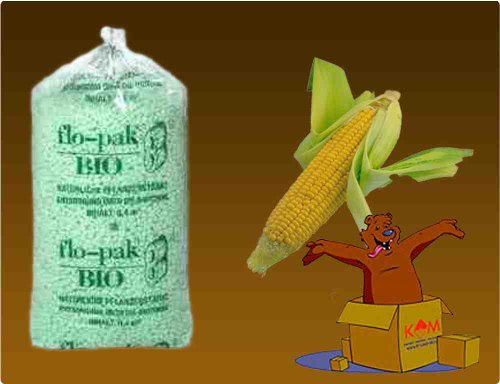1 Sack Flo-Pak "BIO" Verpackungs-Chips 0,4 m³ / 400 Liter von der-verpackungs-profi