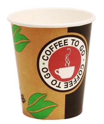 der-verpackungs-profi 400 Coffee to go Becher Hartpapierbecher Coffee to Go Pappbecher 0,2l von der-verpackungs-profi