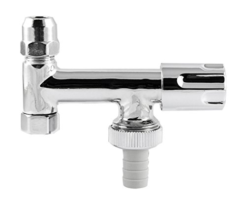 derClou24 8303010020 Geräte-Zusatzventil Eckfix lang Messing verchromt mit Design-Griff, Schnellmontage-Ventil derClou24 8303010020 Geräte-Zusatzventil Eckfix lang Messing verchromt mit Design-Griff, Schnellmontage-Ventil von derClou24