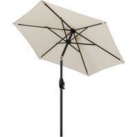 derby® Sonnenschirm »Active«, Format: 12 x 187 cm, abknickbar, Sonnenschutzfaktor: 50+ - beige von derby®