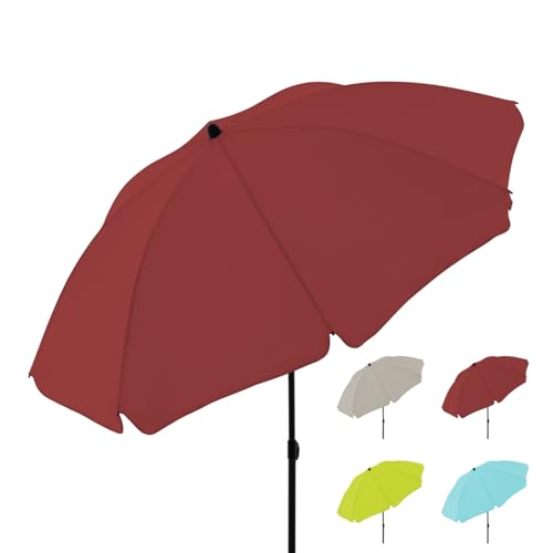 derby Strandschirm, Mittelmast, ⌀ 160 cm, bordeaux von derby