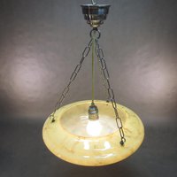Art Deco Lampe Ø 40 cm Antike Hängelampe Gründerzeit Von 1920-1940 Marmor Muster Glasschirm Antik Deckenlampe Vintage Deckenleuchte Art Deco Lampe Ø 40 cm Antike Hängelampe Gründerzeit Von 1920-1940 Marmor Muster Glasschirm Antik Deckenlampe Vintage Deckenleuchte von derlampendealer