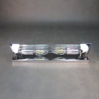 Art Deco Stil Wandllampe Chrom Wandlampe Metall Flurlampe Hochwertige Wandleuchte Retro Spiegel Lampe Vintage von derlampendealer