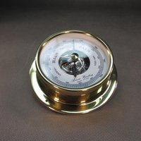 Kleines Maritimes Barometer Antikstil Luftdruckmesser Vitage Wetterstation Mit Messingrahmen Ø 8, 5 cm von derlampendealer
