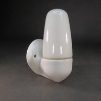 Retro Bauhaus Lampe 1958 Entwurf Von Prof. Dr. Wagenfeld Wandleuchte Mod 6067 Vintage Designer Leuchte Für Fa. Lindner Keramik von derlampendealer