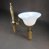 xl Vintage Wandlampe Antik Messing Wandleuchte Jugendstil Lampe Retro Galerielampe Antike Flurlampe Spiegel Leselampe xl Vintage Wandlampe Antik Messing Wandleuchte Jugendstil Lampe Retro Galerielampe Antike Flurlampe Spiegel Leselampe von derlampendealer