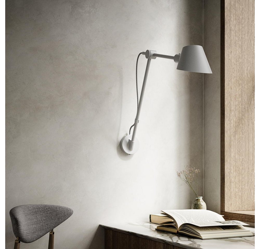 design for the people Wandleuchte Wandleuchte Stay in Grau E27 von design for the people