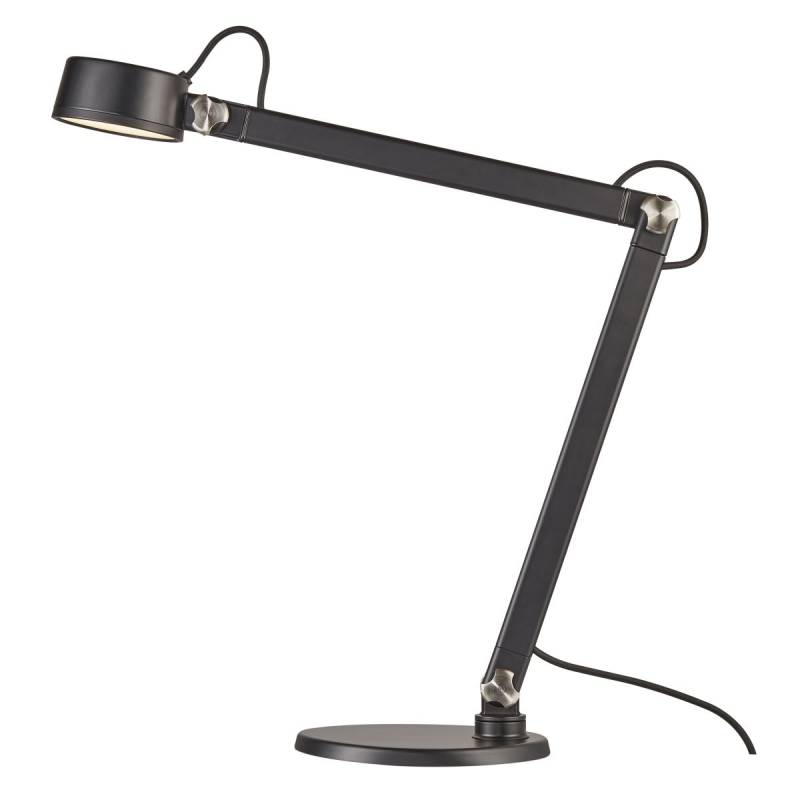 dftp NOBU LED Schreibtischlampe schwarz 600lm mit Schalter 49,5x10,5x46,5cm von design for the people