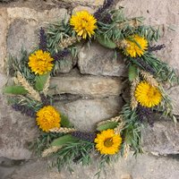 Liebevoll Gebundener Herbstkranz/ Erntekranz/ Türkranz/Türkränze Herbst von designNATURcom