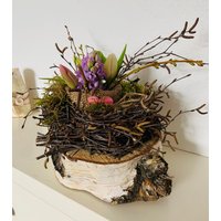 Liebevoll Gefertigtes Frühlingsgesteck/Tischdekoration Ostergesteck Mit Frühlingshafter Naturdekoration Liebevoll Gefertigtes Frühlingsgesteck/Tischdekoration Ostergesteck Mit Frühlingshafter Naturdekoration von designNATURcom