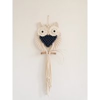 Makramee Eule, Wandbehang Dekoration Für Wohnzimmer, Kinderzimmer, Handgemachtes Geschenk, Kinderzimmer Makramee Eule, Wandbehang Dekoration Für Wohnzimmer, Kinderzimmer, Handgemachtes Geschenk, Kinderzimmer von designandplayStore