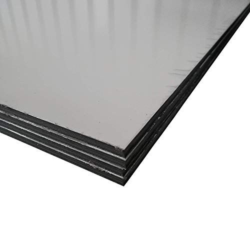 Alu-Verbundplatten Aluverbundplatte in verschiedenen Größen Weiss 3 mm stark Sandwich Platte (1000x1000mm) von designbleche