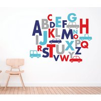 Alphabet Wandtattoos, Auto Wanddekor, Wand Buchstaben, Jungen Zimmer Dekor, Spielzimmer Wandtattoos Abc Buchstaben Vinyl Aufkleber 354 Alphabet Wandtattoos, Auto Wanddekor, Wand Buchstaben, Jungen Zimmer Dekor, Spielzimmer Wandtattoos Abc Buchstaben Vinyl Aufkleber 354 von designedbeginnings